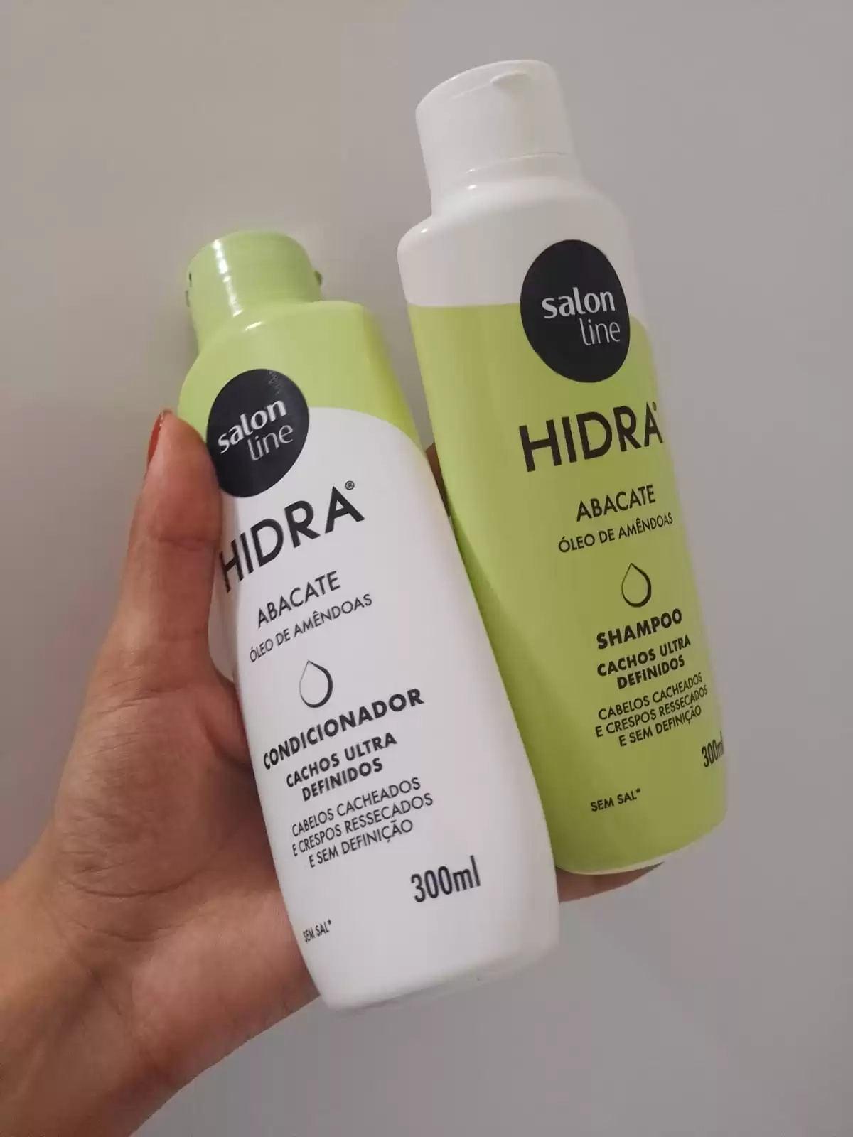 Kit Shampoo e Condicionador Hidra Abacate Salon Line